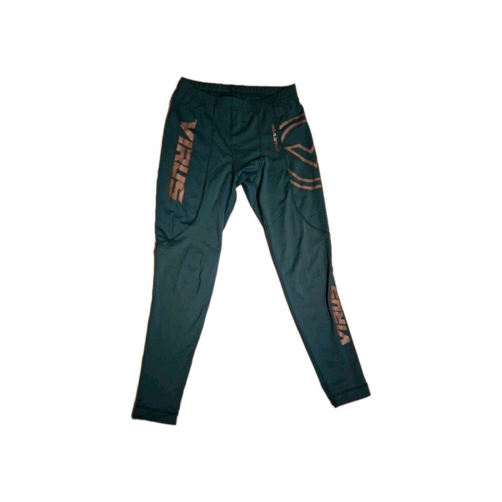 VIRUS RX7 Pants Men's COMPRESSION  Nylon Spandex Cool Jade Color Size Medium